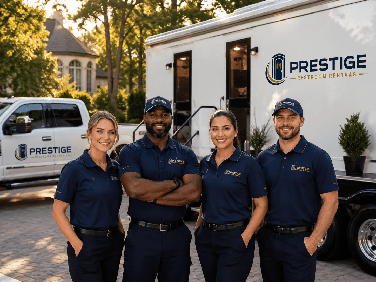 Trusted Luxury Portable Restrooms company in Tamms, IL